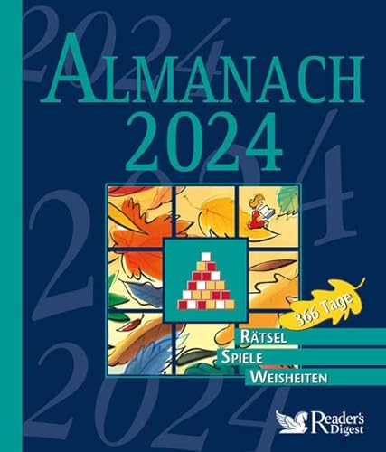 Almanach 2024: 365 Tage Rätsel Spiele Weisheiten