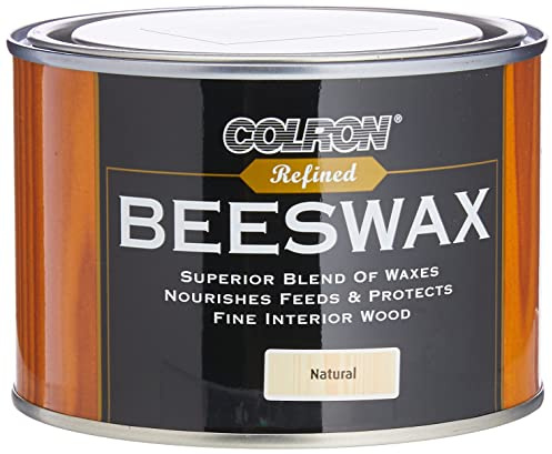 Ronseal CRPBWN4 400g Colron Refined Beeswax Paste - Natural | Brand: Ronseal Colron | Model: RSLCRPBWN4 | Product Type: Refined Beeswax Paste | Size: 400g | Quantity: 1 Pack | Natural