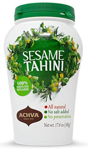 Achva Tahini Crushed Sesame Seeds, 17.6 Ounce