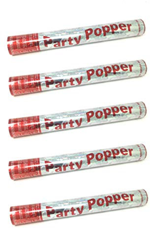 tempo di saldi 5 X Tubo Cannone Spara Coriandoli Colorati Compleanni Feste Matrimoni Capodanno