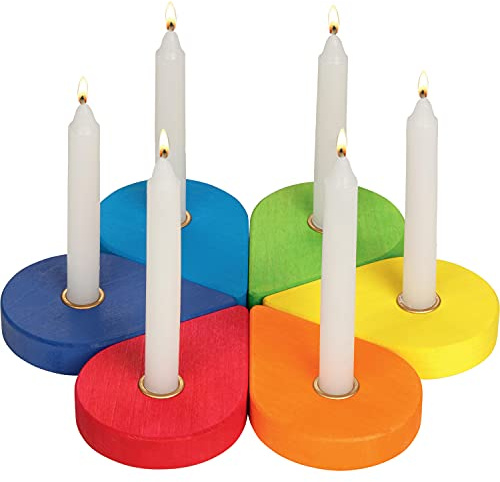 goki 60701 - Geburtstagskranz - goki Evolution - Bunte Farben auf Wasserbasis - Made in Europa