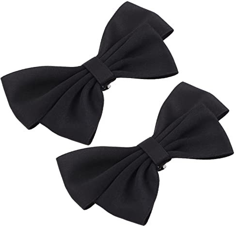 1pair Bow Knot Shoe Clips Elegant Decorative Buckles for Diy Fashion Easy to Install for Parties Weddings Stylish Accessories for Women