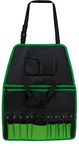 Tablier porte-outils Tablier de travail, tablier à outils, tablier à outils, sac fourre-tout de jardinage avec poches, poignée zippée, trousse à outils de jardinage, tablier for hommes et femmes
