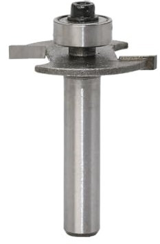 1pcs 8mm Shank Biscuit Joint Slot Cutter Router Bit, Cutting Height 3mm T Type Biscuit Joint Slot Cutter Jointing/Slotting Woodworking Cutter Tool