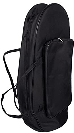 Tasche für französisches Horn mit französischem Horn, tragbare Schultertasche, Aufbewahrungstasche für Musikinstrumente