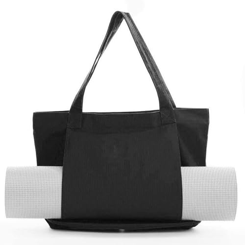 Risipu Langlebige Yoga Matten Tasche für Damen, Extra Breite Pilates Tasche mit Großem Fassungsvermögen und Viel Platz für Andere Gegenstände, Damen Fitness-Tasche (eisenhaltig)