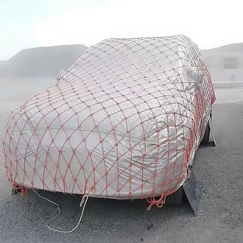 Anhängernetz Ladungssicherungsnetz Gepäcknetz SUV-Pickup-Auto-RV-Deckenlastsicherungsnetz Aus Nylon, Robustes, Reißfestes Container-Lebensmittelnetz Für Transporter/Anhänger, 1 2 3 4 M 5 6 7 8 9 10 Me