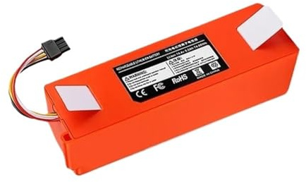 Batería De Repuesto For Aspiradora Robótica BRR-2P4S-5200S, Compatible Con Xiaomi, Roborock Y S55, S60, S65, S50, S51, S5 MAX Y S6.(1PCD 5200mAh)