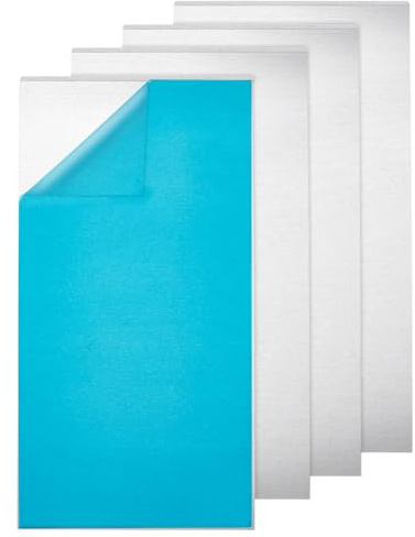 BENECREAT 4 pezzo Pannello In Alluminio Da 20x10cm, Fogli di Pratica In Alluminio Argentato Da 1.5mm per La Realizzazione di Gioielli, Stampaggio A Mano e Goffratura