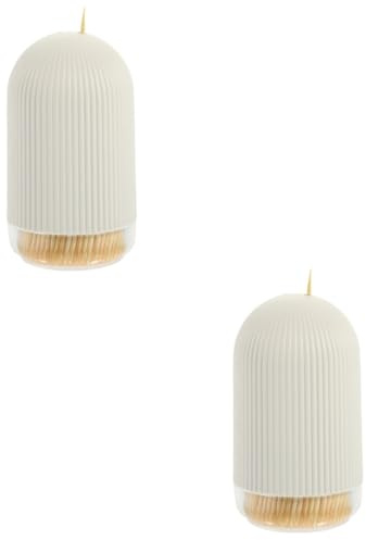 2 Set Stuzzicadenti con Portatile Strumenti per Dei Denti
