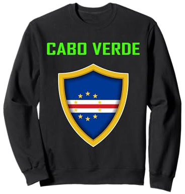Cabo Verde,Cape verde Flag,Flag of Cabo Verde. Sweatshirt