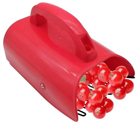 Raccoglitore per bacche con manico, per raccogliere mirtilli e bacche, rastrello antiruggine con manico ergonomico, strumento sicuro ed efficiente per raccogliere mirtilli e mirtilli