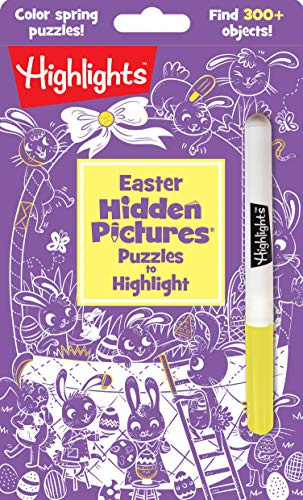 Easter Hidden Pictures Puzzles to Highlight: Easter Coloring and Puzzle Book for Kids 6-9, Solve Hidden Pictures Puzzles Featuring Bunnies, Flowers ... Pictures Puzzles to Highlight Activity Books)