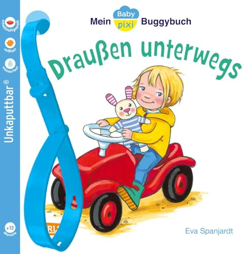 Baby Pixi (unkaputtbar) 66: Mein Baby-Pixi-Buggybuch: Draußen unterwegs (66): wasserfest, schadstoffgeprüft, reißfest