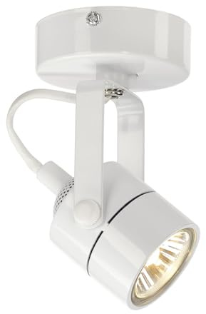 SLV SPOT 79 230V Wand- und Deckenleuchte, weiss, GU10, max. 50W