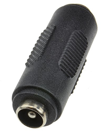 kenable 5.5 x 2.1mm DC Power Coupler Female to Female Gender Changer Adapter [2.1mm Female to Female]