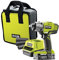 Ryobi R18IW3-120S Impact Wrench, 18 V, Hyper Green