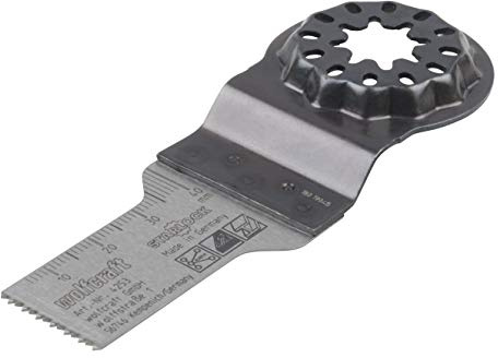 wolfcraft | Tauchsägeblatt ˮExpertˮ BiM, STARLOCK-Aufnahme, Kunststoff, Gipskarton, Holz mit Nägeln |4253000
