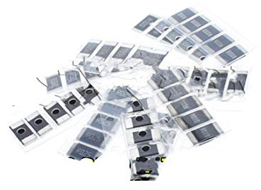 Jgzwlkj Widerstand 10Values ​​X5PCS = 50pcs 2512 1W 1% 1R00 R500 R470 R330 R220 R200 R150 R050 R010 R010 SMD-Widerstands-Samples-Kit