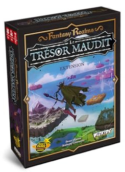 Don't Panic Games | Fantasy Realms : Le Trésor maudit (Extension) | Extension Jeu de société | À partir de 14 Ans | 2-6 Joueurs | 20 Minutes