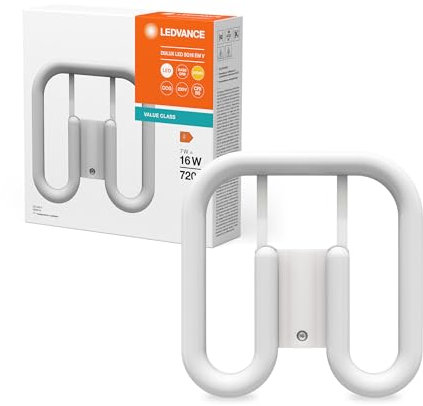 LEDVANCE DULUX LED SQ16 EM & AC MAINS V 7W 830 GR8