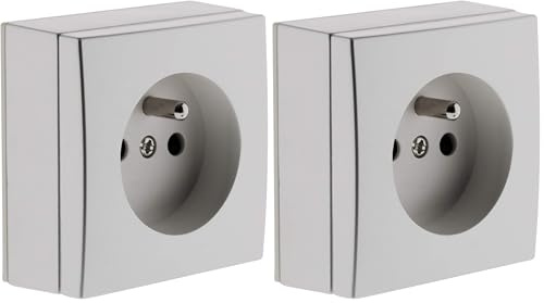 Prise 2P+T 16A saillie Bel'Vue (Lot de 2)