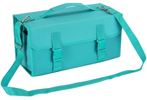 Aoartix Marker-Etui, 171 Fächer, grüner Alkoholmarker, Tragetasche, Halter für Kunst-Skizzenmarker, Permanent-Marker, trocken abwischbarer Marker, Reparatur-Marker, Farbmarker, Kunstbedarf