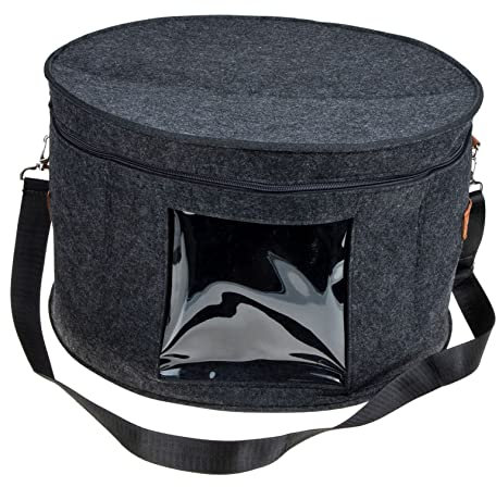 KITANDOVE Vielseitige Hut-aufbewahrungsbox Reise-hut-etui Haushalts-hut-organizer 40 X 26 Cm Hut-aufbewahrung Socken-unterwäsche-aufbewahrungskoffer