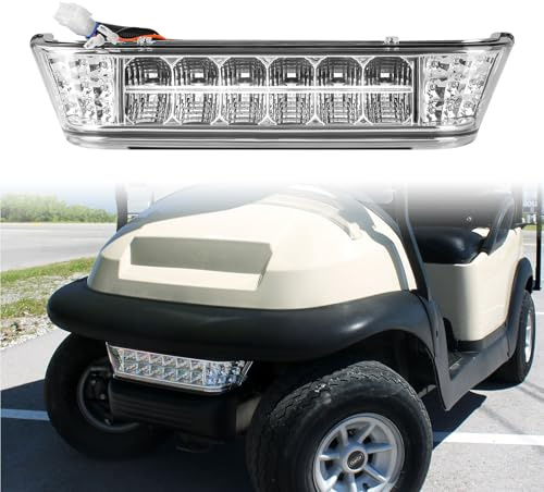 Panglong Golf Cart LED Headlight Bar, 12V Front Replace Head Light Bar, Suitable for 2004-Up Club Car Precedent with Front Head Light Electric and Gas Models, Replaces OEM# 102524801,1025248-01