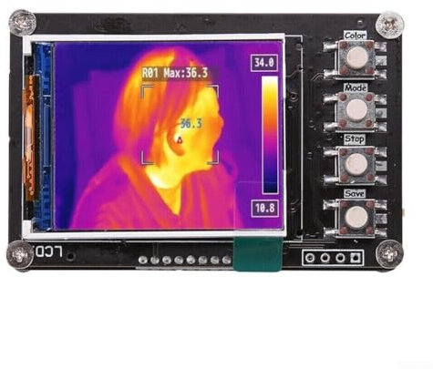 Thermal Imager, 1.6-inch Display Handheld Infrared Thermal Imaging Camera, 160 * 128 Resolution, Support TF Card, USB Rechargeable, 0℃ To 80℃
