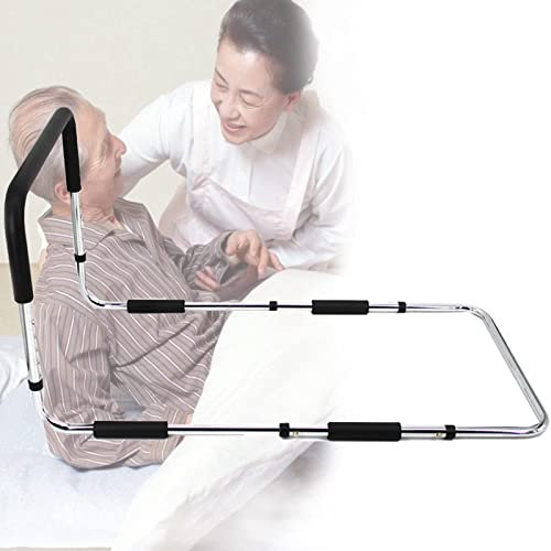 Maniglia di Supporto per Letto, ausilio per Stare in Piedi con Bastone per Anziani, Barra di Sostegno per Materasso, Strumento di Leva di Sicurezza per Comodino