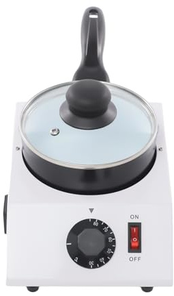 Elektrischer Schokoladenschmelztopf, Elektrische Schokoladenschmelzer, Schokolade Schmelzmaschine mit Deckel, 40W Süßigkeiten Schmelztiegel Schokolade Schmelzgerät, für Schokolade, Butter, Käse