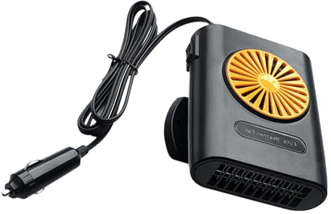 Calentador de Coche,Ventilador Calefactor Y Refrigerador Para Coche 12V | Ventilador Compacto Para Camping Invernal Camiones Autocaravanas Y Antivaho Para Ventanas