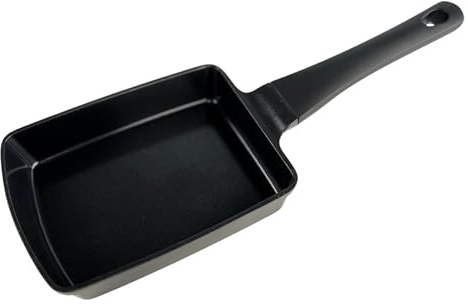 Mastrad – Poêle à Omelette Japonaise Rectangulaire – Revêtement Céramique Antiadhésif Sans PFAS & PTFE – Spéciale Tamagoyaki & Omelettes Roulées – Format Compact – Facile à Nettoyer & Tous Feux