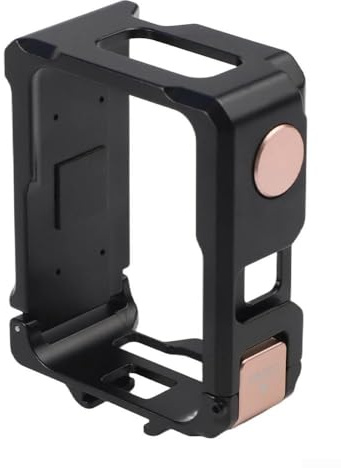 ZiStarlilife Gabbia per fotocamera in lega di alluminio con manopola a sgancio rapido e protezione migliorata, custodia protettiva compatta per Insta360 GO Ultra, ideale per viaggi e riprese