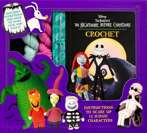 Disney Tim Burton's: The Nightmare Before Christmas Crochet (Crochet Kits)