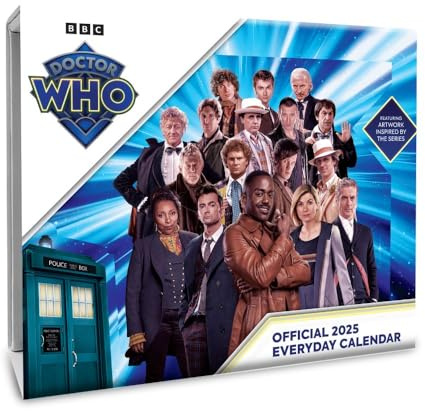 Doctor Who 2025: Original Danilo-Tagesabreißkalender [Kalendar]
