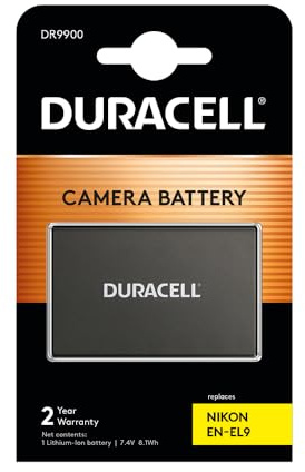 Duracell DR9900 Batterie pour Appareil Photo Numérique Nikon en-EL9