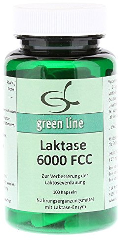 Laktase 6.000 FCC Kapseln