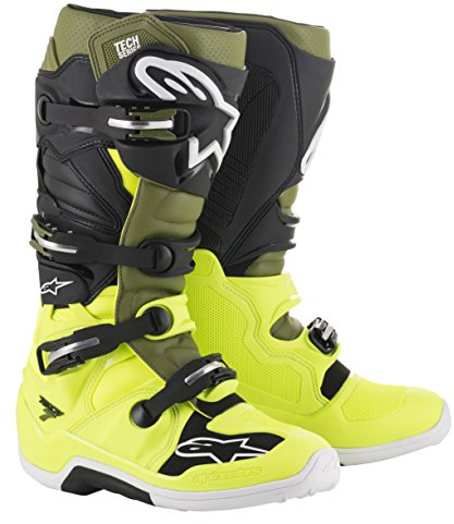 Alpinestars Tech 7 Motocross Stiefel (Light Grey/Dark Grey,13 (48))