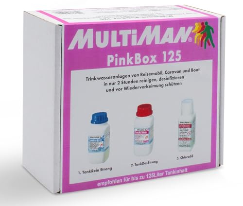 Multiman Pink Box für Tanks bis 125l Pink Box für Tanks bis 125l - Zur Reinigung im laufenden Betrieb mit kurzen Einwirkzeiten