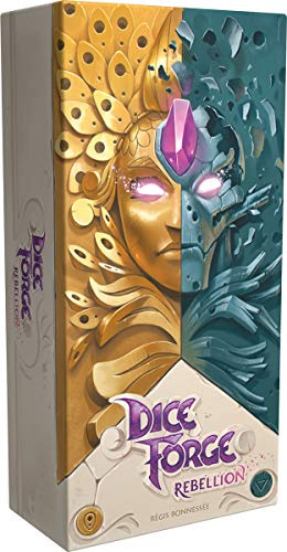 Libellud, Dice Forge – Rebellion, Erweiterung, Familienspiel, Strategiespiel, 2-4 Spieler, Ab 10+ Jahren, 40+ Minuten, Deutsch