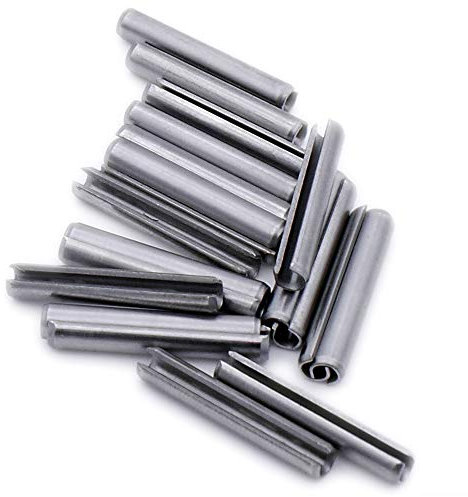 D4 (4mm x 30mm) Slotted Spring Pin (Heavy) - Stainless Steel (A1) (Pack of 20)