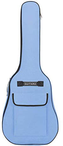 Gitarrentasche Gepolsterte Wasserdicht Doppelgurte Gitarrenhülle 40 41 Zoll 600D Oxford 5MM Akustikgitarrentasche Gig Bag für Akustikgitarren