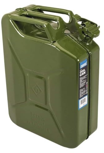 Draper 07218 20L Steel Fuel Can (Green)