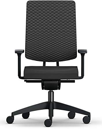 Sedus Black Dot Air BD-125 Bürostuhl mit 3D-Strickmembran, Kunststoff (Schwarz)