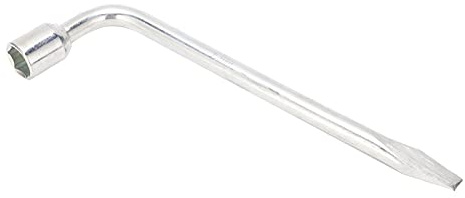Llave De Rueda De Repuesto Para Automóvil, Barra De Palanca De Extracción Llave De Tubo Hexagonal Llave De Llanta De Camión De Automóvil Tipo L Para Reparación De Automóviles(19 mm)