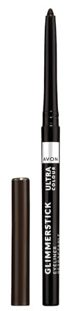 Avon Glimmerstick Eyeliner Cosmic Brown, Soft-Glide Formula, Bold and Intense Colour, Waterproof, Smudge-Proof Colour That Lasts All-Day, Cruelty Free