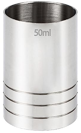predolo Bar Jigger, Cocktail Jigger, Pratico Bicchiere da Vino, Barista Professionale Bevande Bicchiere Misuratore per Barman Bar Accessori da Cucina, 50ML