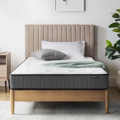 Zinus – Colchón de 90 x 190 – Altura 20 cm – Colchón híbrido de Espuma con Memoria de Forma – Alta Resistencia, Ultra Transpirable, Duradero y Suave para la Piel – Colchón para Cama Adulto y niño